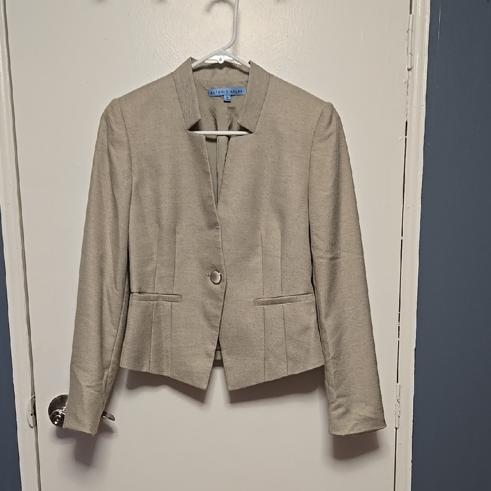 Beige Women's Blazer